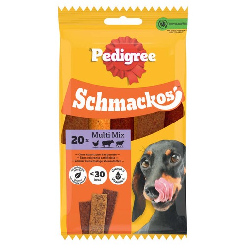 Pedigree Schmackos Friandises pour chien x20 144g