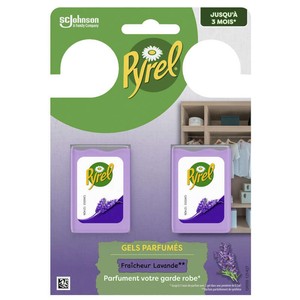 Pyrel Gel parfumé Lavande x2