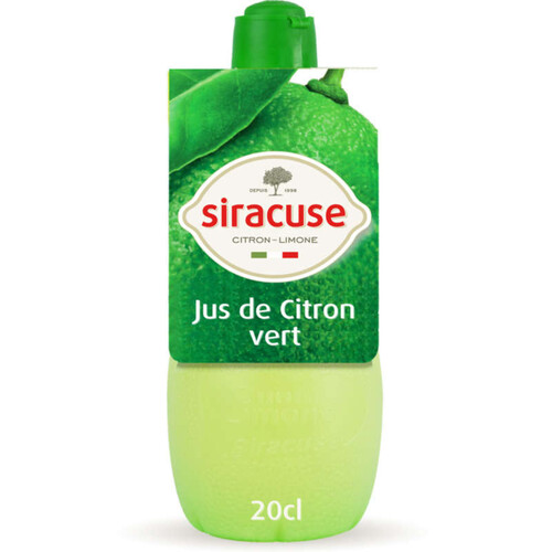 Siracuse Vert, Le Jus De Citron Vert 20cl
