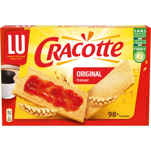 Lu Cracotte Biscottes au Froment 250g