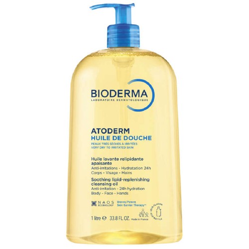 Bioderma  Huile de Douche Atode 1L