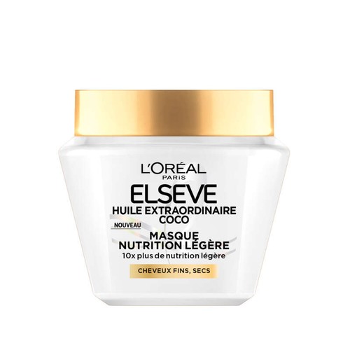 L'Oréal Paris Elseve Masque Capillaire Nutrition à l'Huile de coco 290ml