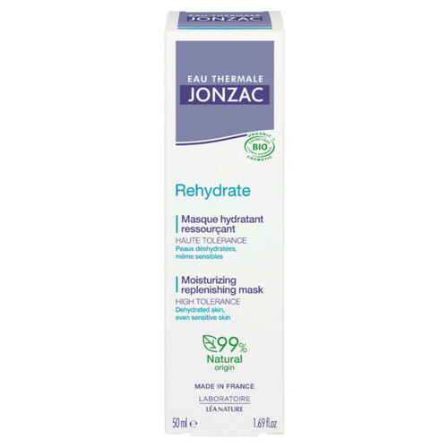 [Para] Eau de Jonzac Réhydrate Masque Hydratant Ressourçant Bio 50ml