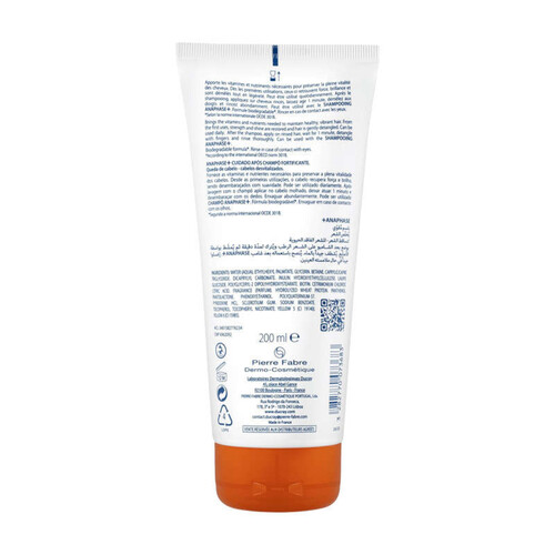 [Para] Ducray Après-Shampooing fortifiant Antichute 200ml