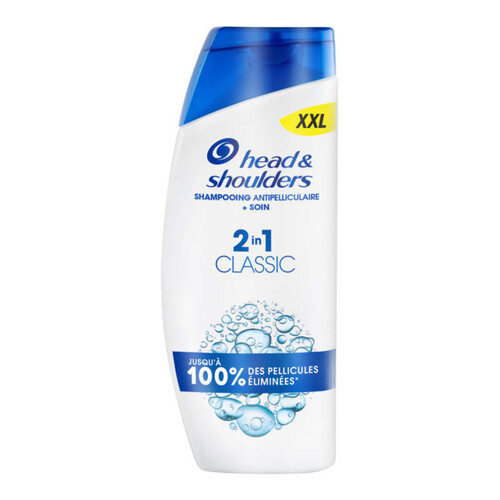 Head & Shoulders classic 2en1 shampoing antipelliculaire 625ml