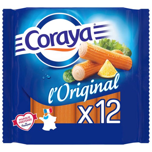 Coraya L'Original Bâtonnets de Surimi 180g
