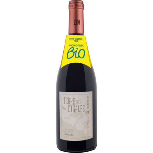 Terre des Cigales Rasteau DR rouge aop 75cl