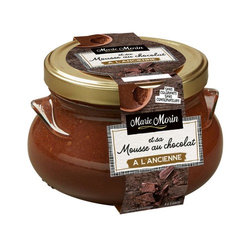 Marie Morin Mousse Au Chocolat À L'ancienne 400g