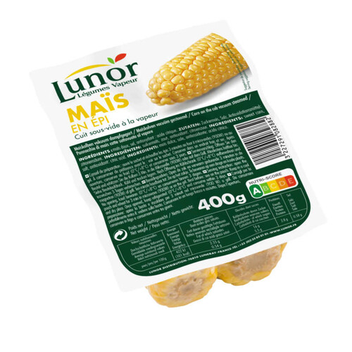 Lunor Maïs en épi 400g