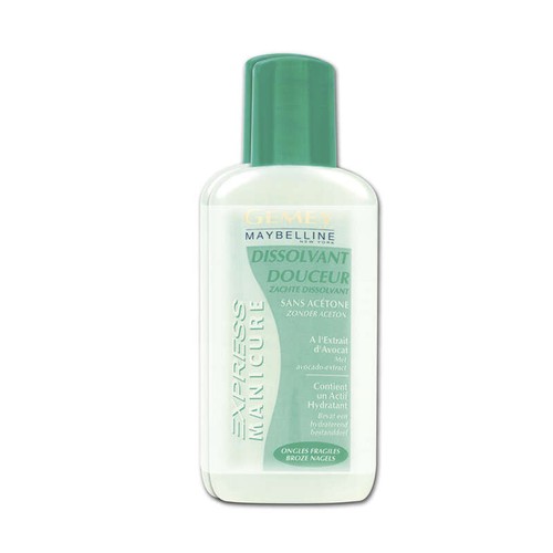 Maybelline Dissolvant Douceur Sans Acétone Express 125ml