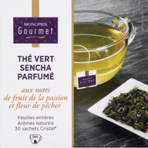Monoprix Gourmet Thé Vert Sencha Parfumé 60G
