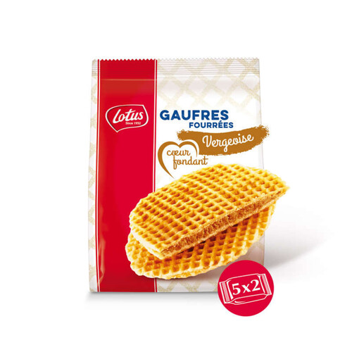 Lotus Bakeries Gaufres Coeur Fondant Vergeois 310G