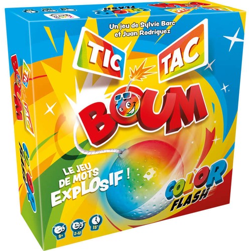 Asmodee Tic Tac Boum Color Flash