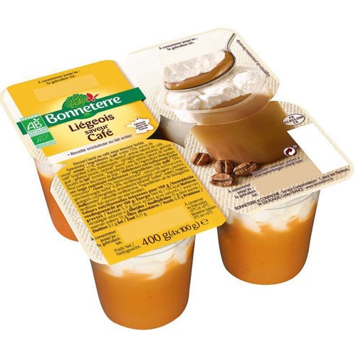 Bonneterre Liegeois Saveur Café 400G