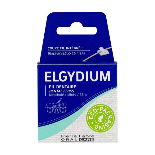 Elgydium Fil Dentaire Eco Concue 35 Mètres