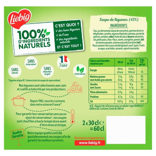 Velouté De Légumes - Liebig - 75 Cl
