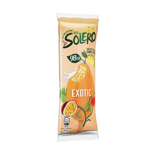 Solero Snack Bâtonnet de Glace Exotic 68g