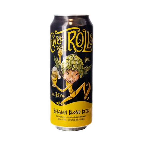 Cuvée Des Trolls Bière Blonde Fruitée  50cl