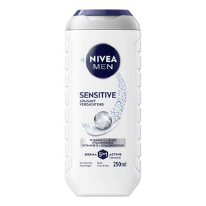 Nivea Men Gel Douche Sensitive à la Vitamine E et à l’Acide Hyaluronique 500ml