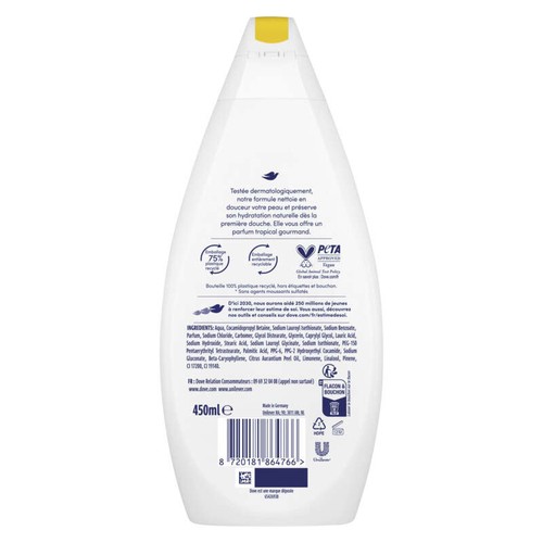 Dove Gel Douche Essentiel Gourmand 450ml