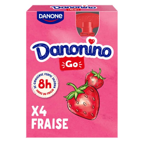 Danonino Yaourt à la Fraise / Banane 4x70g