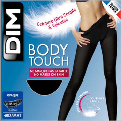DIM Collant Body Touch Opaque Noir - T3