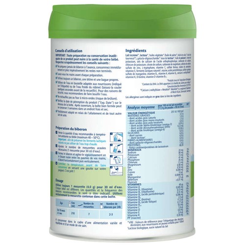 Hipp Biologique Lait 3 Combiotic 800g