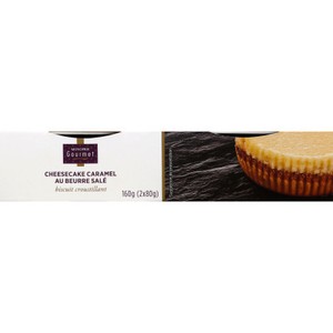 Monoprix Gourmet Cheesecake Caramel 2x80g