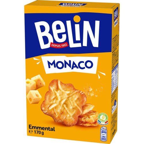 Belin Crackers À L'Emmental 170g