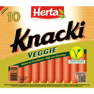 Herta Knacki Saucisses végétales x10