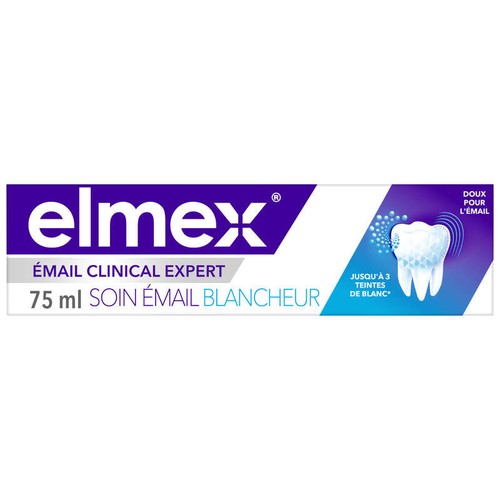 Elmex Dentifrice Émail Clinic Expert Blancheur 75ml