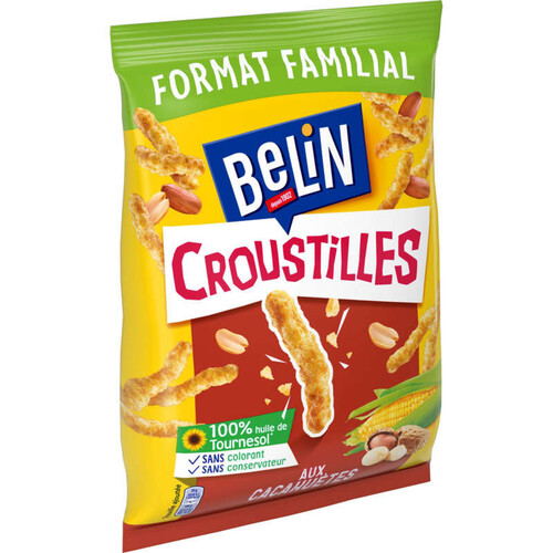 Belin Croustilles Biscuits Apéritifs Cacahuètes 138g