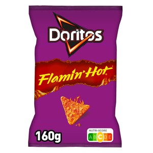 Doritos Chips Tortilla Goût Flamin' Hot 160g