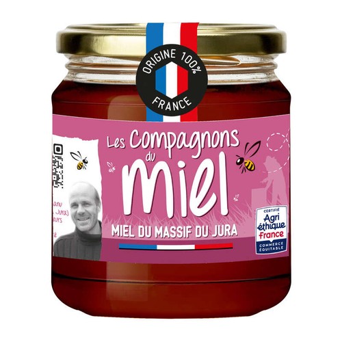 Compagnons Du Miel Miel Liquide Du Massif Du Jura - France 375g