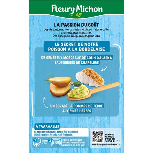 Fleury Michon Poisson A La Bordelaise 300g