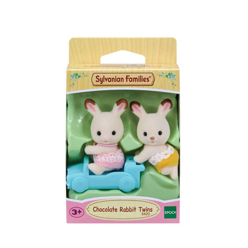 Sylvanian Families les jumeaux lapin chocolat