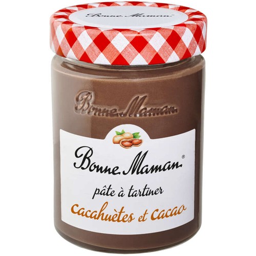 Bonne Maman Pâte à Tartiner Cacahuète et Cacao 350g