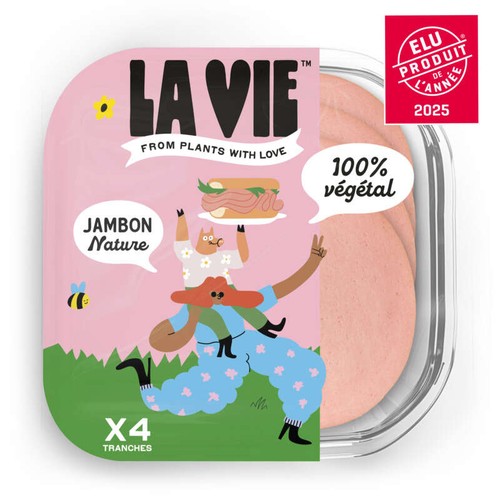 La Vie Jambon végétal nature 120g