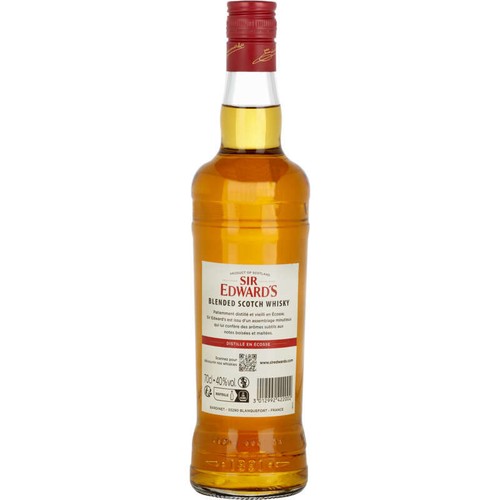 Sir Edward's Whisky Finest Scotch Wood Casks 70cl