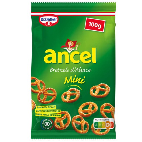 Ancel Mini Bretzels d'Alsace 100g