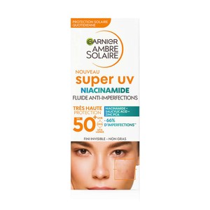 Garnier Ambre Solaire Fluide Anti-Imperfections Niacimide  SPF50 40ml