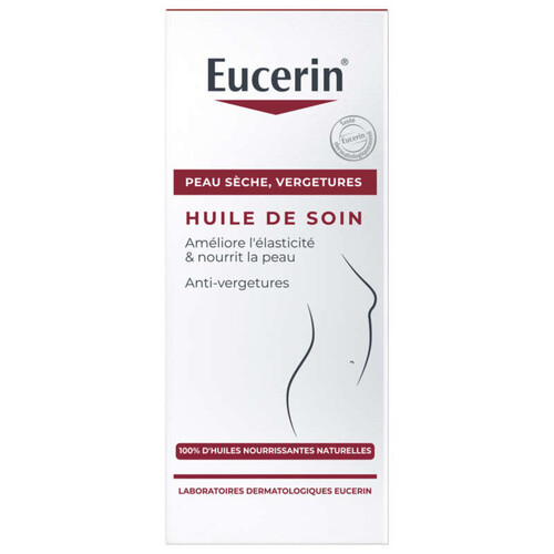 Eucerin Caring Oil Huile de Soin aux Huiles 100% Naturelles 125ml