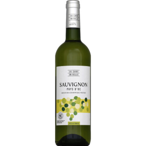 Sauvignon Vin du Pays d’Oc Igp 75cl