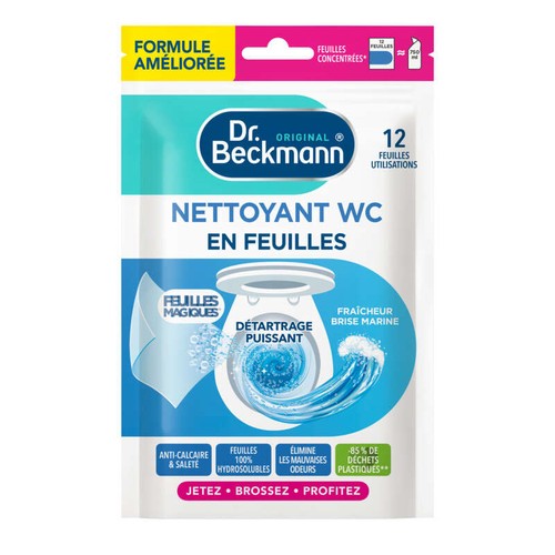 Feuilles Magiques Nettoyant WC Fraîcheur brise x12