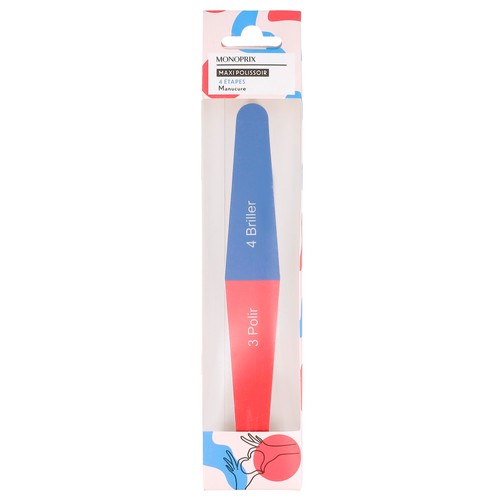Monoprix Maxi Polissoir Pour Ongles 4 Étapes Manucure