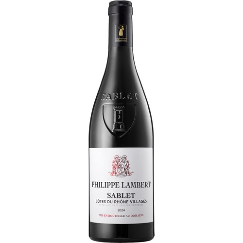Côtes du Rhône Villages Sablet Philippe Lambert Bio, Rouge 75cl