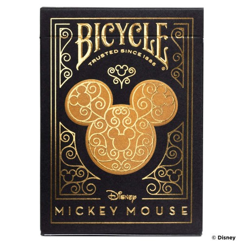 Bicycle Jeu de 54 Cartes Collection Ultimates Mickey doré