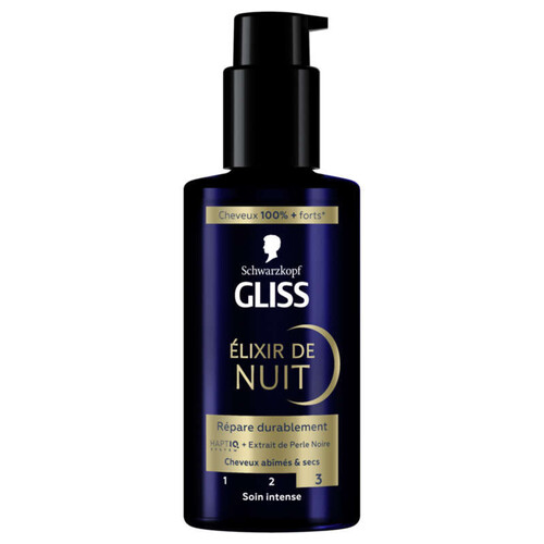 Shwarzkopf Gliss élixir de nuit soin intense 100ml