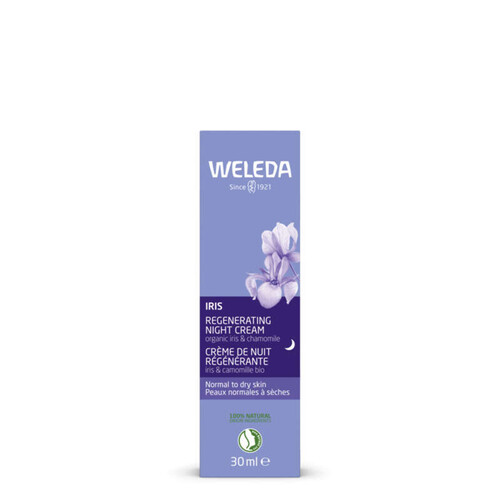 [Para] Weleda Crème Nuit hydratante réconfortante IRIS 30 ml