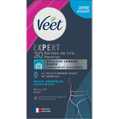 Veet expert bandes maillot x30